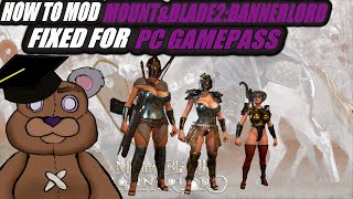Mods Working Again For Mount and Blade 2 From Gamepass How To Updated
