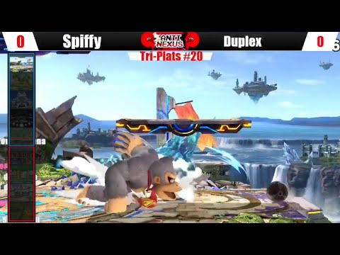 Tri-Plats Only #20 - Winner's R3 - Spiffy (Samus) Vs Duplex (Donkey Kong)