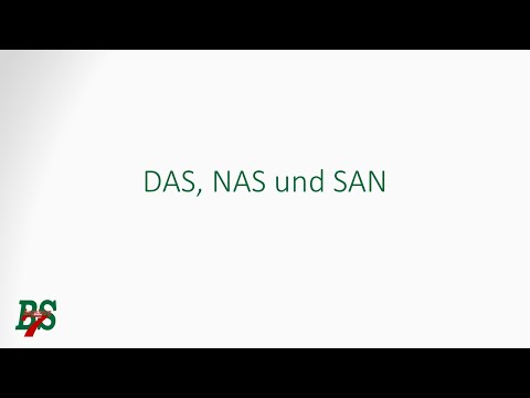 DAS, NAS and SAN