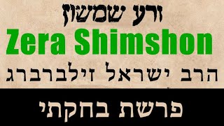 זרע שמשון - פרשת בחקתי - הרב ישראל זילברברג
