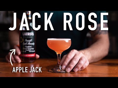 The Jack Rose - an easy applejack recipe!