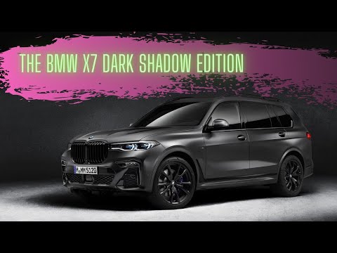 The BMW X7 Dark Shadow Edition Pictures