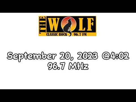 KWMX 96.7 FM Williams, AZ/KWMX-1 96.7 Flagstaff, AZ Legal IDs 96.7 The Wolf