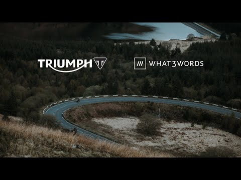 Triumph x what3words