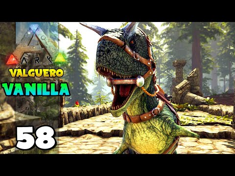 WE TAME A SUPER CARNO IN THE MIDDLE OF THE CONFUSION!!! ARK: VALGUERO (VANILLA) 58