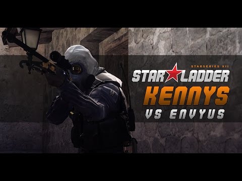 KennyS crazy AWP shots vs EnVyUs (StarSeries XII)