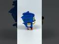 Sonic is here! Watch this! #brickssymphony #legobuild #lego #sonic #brickheadz #legobrickheadz