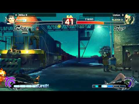 USF4 @ NLBC #137 - Mike K vs Liston [720p/60fps]
