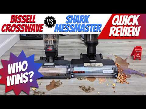 Bissell CrossWave OmniForce 3882 vs Shark HydroVac MessMaster WD261 Wet Dry Vacuum Quick COMPARISON