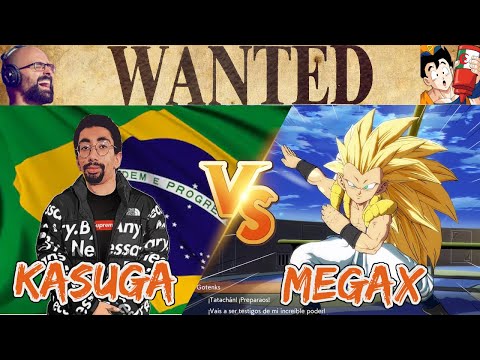 HYPE SET DO BRASIL! Kasuga vs MegaX  FT7 - WANTED DBFZ EP50