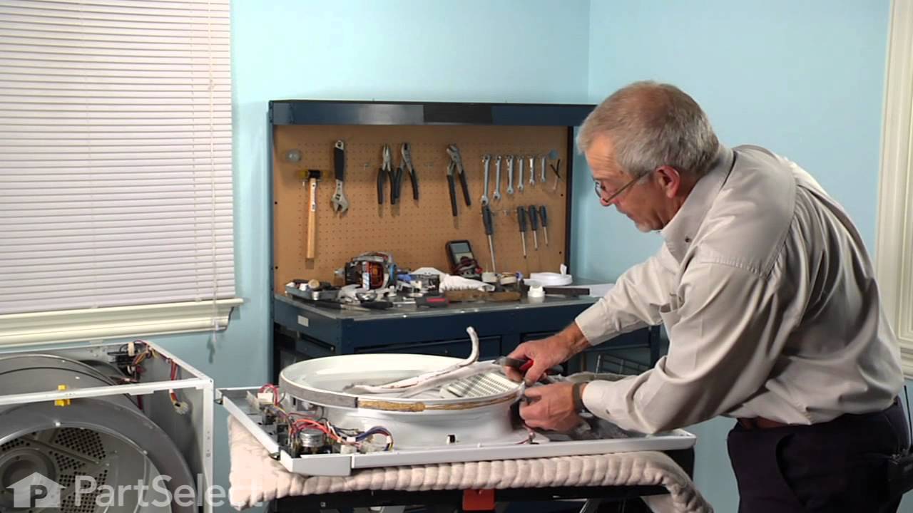 Replacing your Frigidaire Dryer Lower Front Felt Seal with Adhesive Replacing your Frigidaire Dryer Lower Front Felt Seal with Adhesive