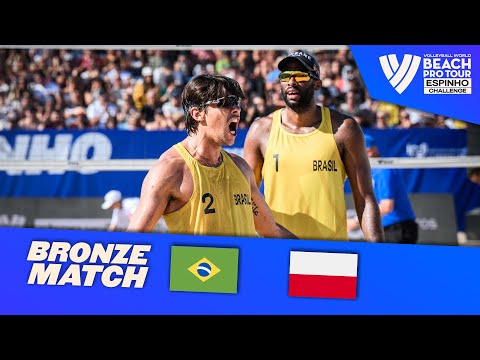 Evandro/Arthur vs. Kantor/Zdybek -  Bronze Match Highlights Espinho 2023 #BeachProTour