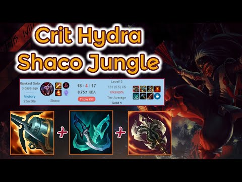 Kraken PD Hydra Shaco Jungle - S12 Ranked [League of Legends] Full Gameplay - Infernal Shaco