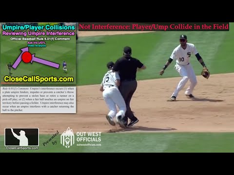 Ask UEFL - Player and Umpire Collisions, Interference, and Contact Rules