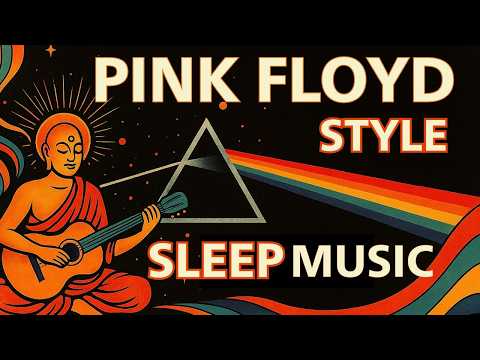 PINK FLOYD STYLE SLEEP MUSIC🌙 Instrumental ambience for DEEP Rest & Relaxation (guitar solo 🎸)