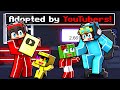 Adopted By YOUTUBERS In Minecraft!