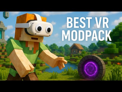 The Best Minecraft VR Modpack YOU Can Play in 2025