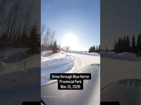 Drive from Spruce River Bridge - Mar. 31, 2026