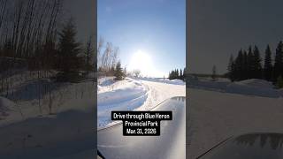 Drive from Spruce River Bridge - Mar. 31, 2026