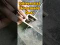 How To Make Rc Tractor Gearbox Differential Homemade Gear Tractor Diy Shortvideo Ytshorts