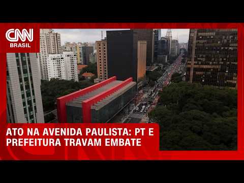 PT e prefeitura travam embate por caminhada na avenida Paulista | CNN 360°