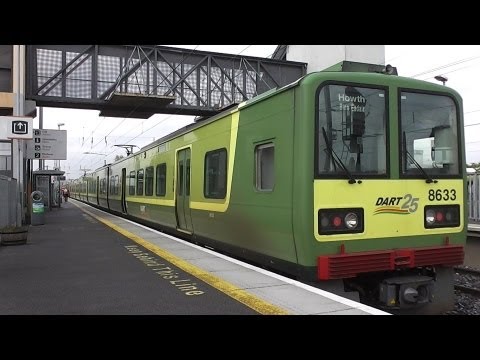 8520 Class DART Train number 8633 - Clontarf Road Station, Dublin