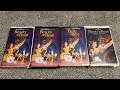 Beauty And The Beast VHS Overview 2024 Edition