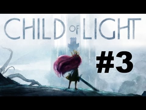 Let's Play: Child Of Light Playthrough - Part 3 | Into The West | The Golem | Walkthrough & Gameplay