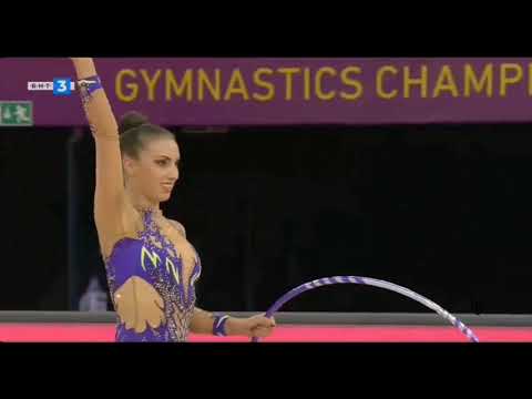 Katrin Taseva Hoop Final European RG Championships Budapest 2017