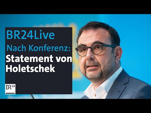 BR24Live: Statement nach Gesundheitsministerkonferenz  | BR24