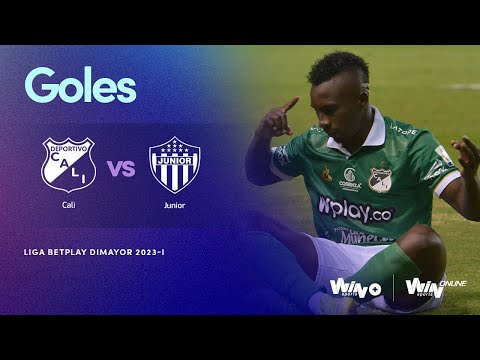 Deportivo Cali vs. Junior (goles) | Liga BetPlay Dimayor 2023-I | Fecha 16