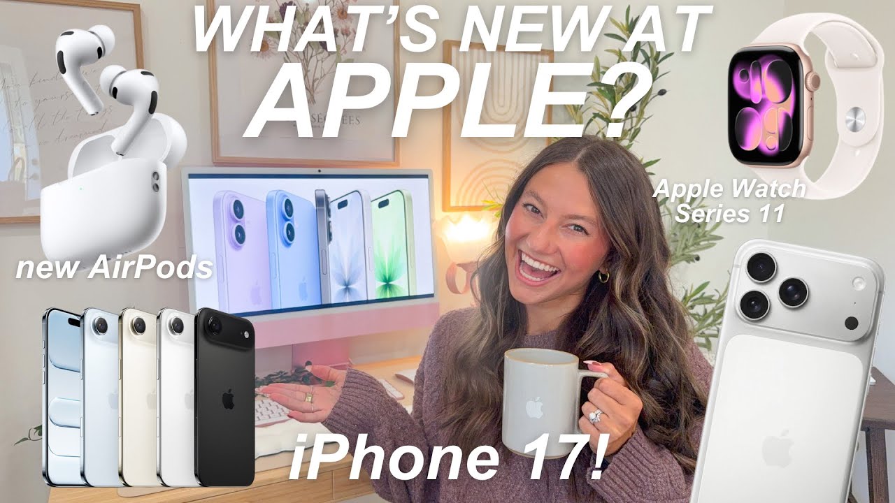 apple iphone 17 event first impressions, REAL reactions, & breakdown!! (from a normal pov...)
