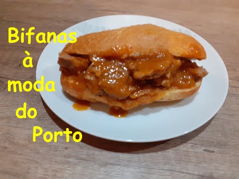 Bifanas à moda do Porto ⎮ Doce Receita SM