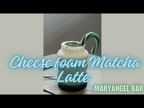 O Matcha🍵 Latte mais cremoso, perfeito para o Natal!🎄