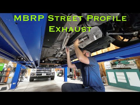 MBRP Street Profile Exhaust Install - Dodge Challenger 392