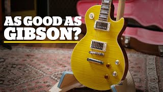 Video thumbnail for Epiphone Kirk Hammett Greeny 1959 Les Paul - Deep Dive Demo by Guitarist