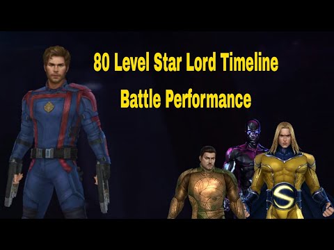 Star Lord 80 Level Complete And Timeline Battle Guide - Marvel Future Fight