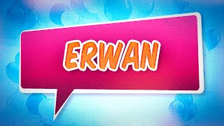 Joyeux anniversaire Erwan
