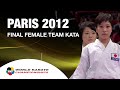 1 2 Karate Japan Vs Italy Final Female Team Kata WKF World Karate Championships 2012