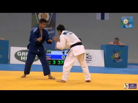 Judo 2014 European Championships Cadets Athens: Mamyedov (UKR) - Morgenbesser (AUT) [-60kg]