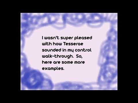 Empresss ZOIA patch demo:  "More Tesserae sound examples"