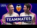 VALENCIA Teammates: RODRIGO MORENO and DANIEL PAREJO