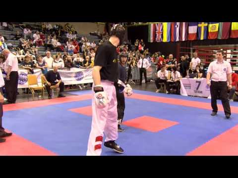 Zoltan Seban v Roman Brundl Hungarian Kickboxing World Cup 2016
