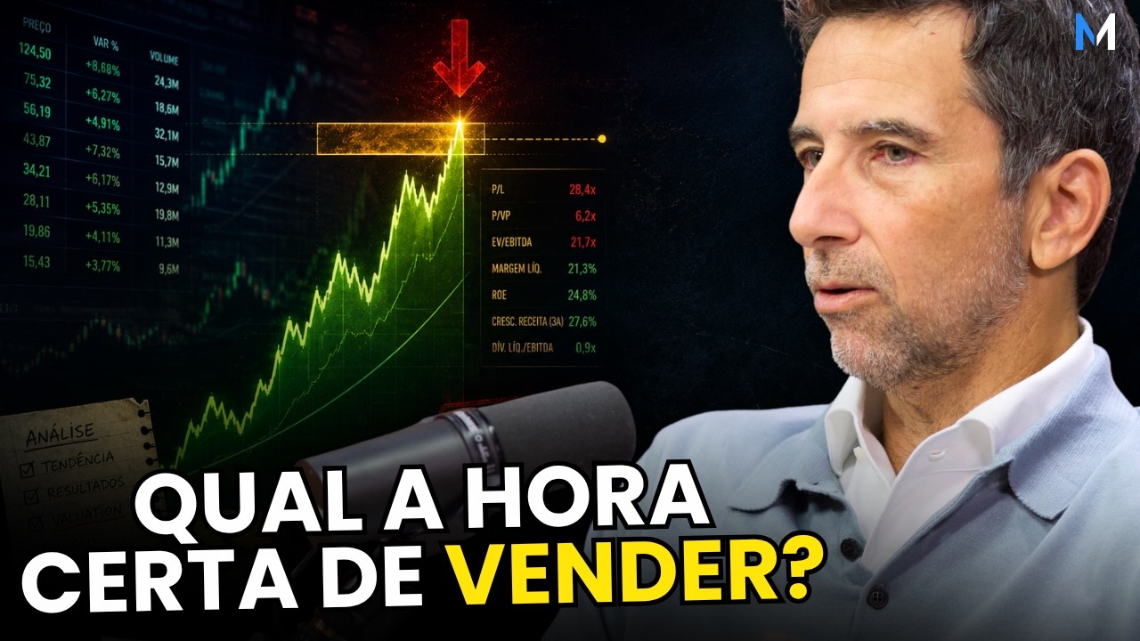 QUANDO VENDER UMA AÇÃO? CRISTIANO SOUZA EXPLICA SUA REGRA