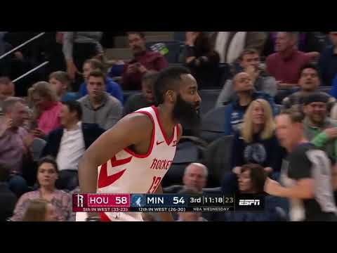 Unbelievable!!!James Harden Full Highlights Rockets vs Timberwolves 2019/02/13 |  42 Points, 6 Ast