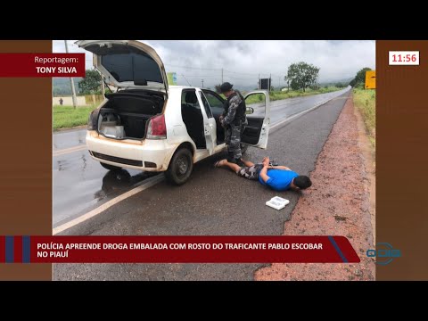 Polícia apreende droga embalada com rosto do traficante Pablo Escobar no Piauí 23 02 2022