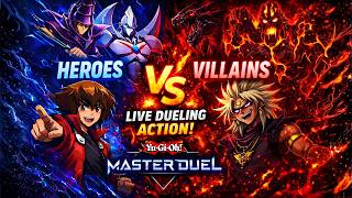 Heroes VS Villians! A new Yu-Gi-Oh! Master Duel series