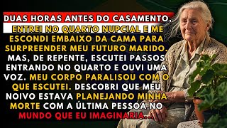 A HISTÓRIA REAL DESTA AVÓ👵ME ESCONDI PARA SURPREENDER MEU FUTURO MARIDO, ENTÃO DESCOBRI...
