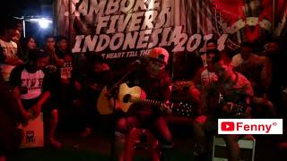Download lagu Nunoz nyanyi Lagu Ternyata - Five Minutes (Akustikan dalam Acara Jambore Fivers Indonesia 2014) mp3