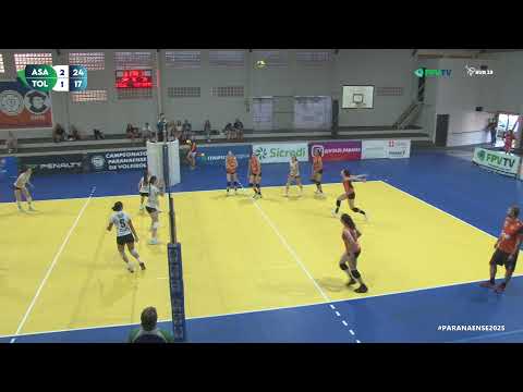 PARANAENSE SUB-19 - SÉRIE A - FEM - ASAVOLEI/SANTA HELENA X PM TOLEDO/LINE/AVOTOL